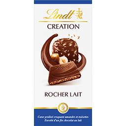 Lindt Lindt Création - Chocolat Rocher lait la tablette de 150 g