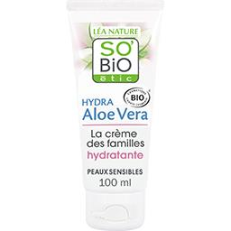 SO'BiO étic So'bio Etic La Crème Hydratante des Familles Hydra Aloe Vera le tube de de 100 ml