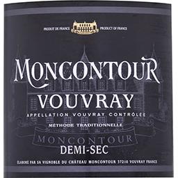 Moncontour Moncontour Vouvray demi-sec, Château Moncontour la bouteille de 75cl