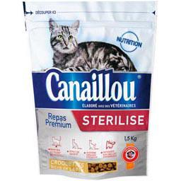 Croquettes Bœuf Et Ble Pro Sterilise Pour Chat Canaillou Intermarche