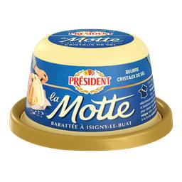 Président Président Beurre La Motte grains de sel de mer 80% MG la motte de 250 g