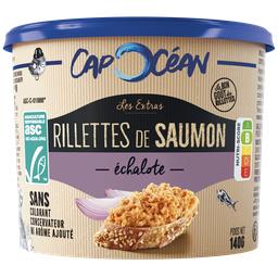 Cap Océan Cap Océan Rillettes incroyables de saumon et échalote ASC le pot de 140g
