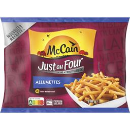 Mc Cain McCain Just au Four - La frite allumette fine et croustillante le sachet de 910 g