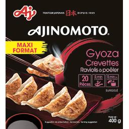 Ajinomoto Ajinomoto Gyoza crevettes ravioli à poêler la barquette de 400 g - Maxi format