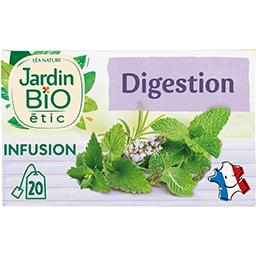 Jardin Bio Jardin bio étic - Infusion Digestion mélisse romarin et menthe BIO les 20 sachets de 1,5 g