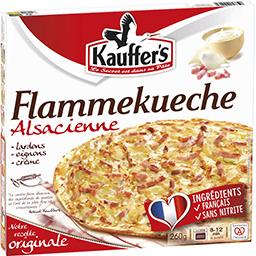Kauffer's Kauffer's Tarte flambée crème. fromage blanc. lardons. oignons la boite de 260g