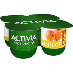 Danone Activia Bifidus aux fruits abricot les 4 pots de 125 g
