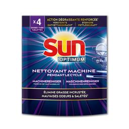 Sun Optimum - Nettoyant machine pendant le cycle le sachet de 4 doses