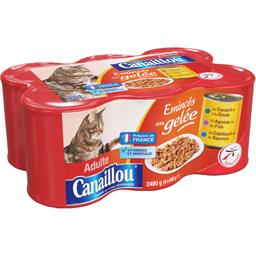 Eminces En Gelee Pour Chat Adulte Canaillou Intermarche