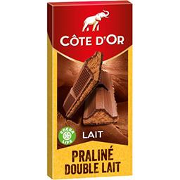 Côte d'Or Côte d'Or Chocolat praliné double lait la tablette de 200 g