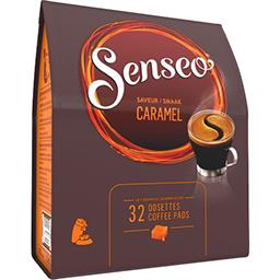 Maison du Café Senseo Dosettes de café moulu saveur caramel la boite de 32 - 222 g