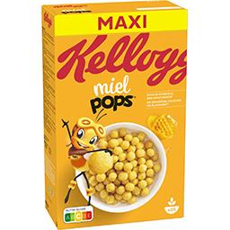 Kellogg's Kellogg's Miel Pops - Céréales maïs soufflé au miel la boite de 620 g
