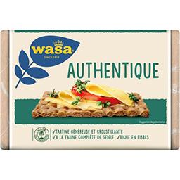 Wasa Wasa Tartine savoureuse et croustillante Authentique le paquet de 275 g