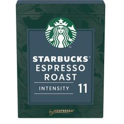 Starbucks Starbucks Capsules de café compatibles Nespresso Espresso Roast intensité 11 la boîte de 18 capsules - 101g