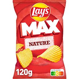 Lay's Lay's Max - Chips nature le sachet de 120 g