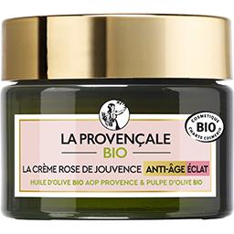 La Provençale Bio La Provençale Bio Crème Visage Rose de Jouvence Anti-Âge Éclat BIO le pot de 50ml