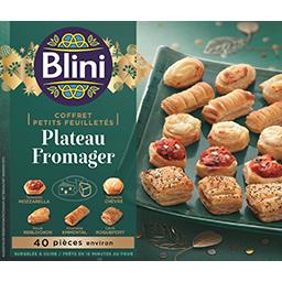 Blini Blini Coffret petits feuilletés - Plateau fromager la boîte de 40 pièces - 420g 