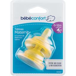 Tetines Maternity Latex Taille Variable 0 12 Mois Bebe Confort Intermarche