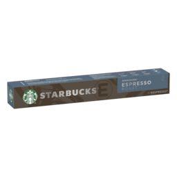 Starbucks Starbucks Capsules de café compatibles Nespresso Espresso Roast intensité 11 la boîte de 10 capsules - 57g