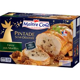 Maître Coq Maître Coq Pintade semi-désossée farce aux morilles la boîte de 1,2kg