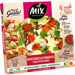 Mix Mix Pizza del gusto tomates mozzarella pesto le carton de 380g