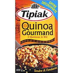 Tipiak Tipiak Quinoa Gourmand 3 quinoas & boulgour la boite de 400 g - Offre Découverte