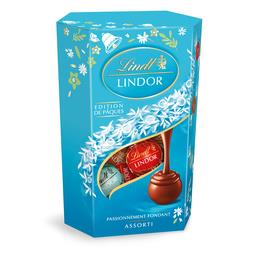 Lindt Lindt Lindor - Boules assorties lait/noisettes/noix de coco la boite de 200 g