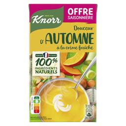 Knorr Soupe liquide douceur d'Automne à la crème fraîche La brique de 1l