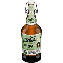Fischer Fischer Bière blonde Trois Houblons Alsaciens la bouteille de 65 cl