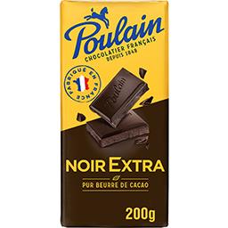 Poulain Poulain Chocolat noir extra la tablette de 200 g