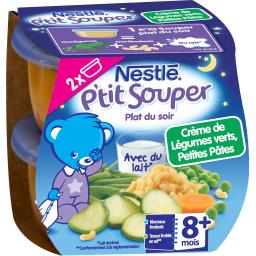 P Tit Souper Plat Du Soir Creme De Legumes Verts Petites Pates 8 Mois Nestle Bebe Intermarche