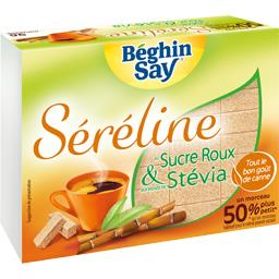 Béghin Say Béghin Say Séréline - Morceaux sucre roux & Stévia la boite de 96 - 250 g