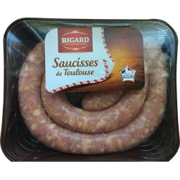Bigard Bigard Saucisses de Toulouse enroulée la barquette de 800 g