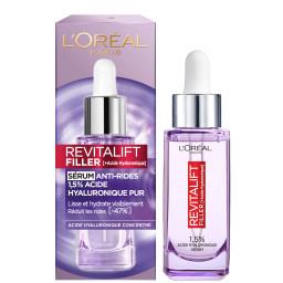 L'Oréal L'Oréal Paris Revitalift Filler - Sérum Anti-Rides Visage Acide Hyaluronique Pur le flacon de 30ml