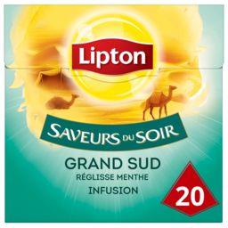 Lipton Lipton Grand Sud infusion réglisse menthe la boîte de 20 sachets