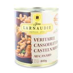 Jean Larnaudie Jean Larnaudie Véritable cassoulet de Castelnaudary au canard la boite de 840 g