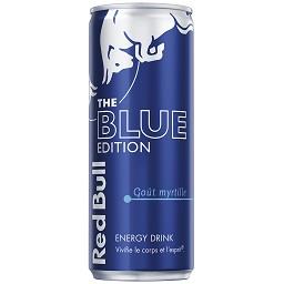 Red Bull Red Bull Boisson énergisante The Blue Edition goût myrtille la canette de 25 cl