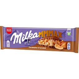 Milka Milka Mmmax - Chocolat au lait cacahuète & caramel la tablette de 276 g