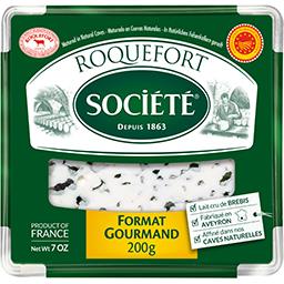 Société Société Roquefort la barquette de 200 g