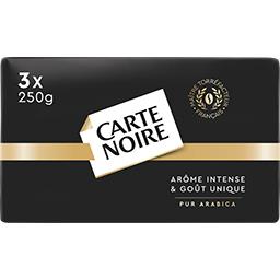 Carte Noire Carte Noire Café moulu pur arabica les 3 paquets de 250 g