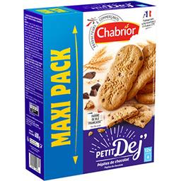 Biscuits Petit Dej Pepites De Chocolat Chabrior Intermarche