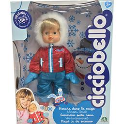 Cicciobello Cicciobello Bébé animé, marche dans la neige - à partir de 3 ans La poupée
