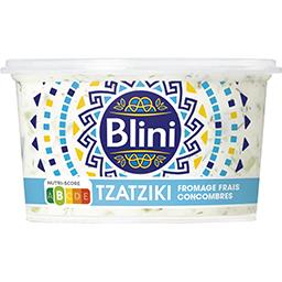 Blini Blini Tzatziki, fromage frais et concombres le pot de 200g