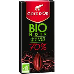 Côte d'Or Côte d'Or Chocolat noir 70% BIO la tablette de 90 g