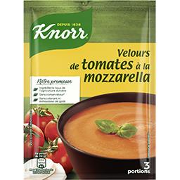 Knorr Knorr Soupe déshydratée velours de tomates à la mozzarella le sachet de 96 g