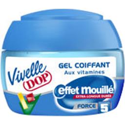 Dop Vivelle Dop Gel coiffant aux vitamines effet mouillé extra-longue durée force 5 le pot de 150 ml
