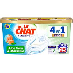 Le Chat Le Chat Lessive discs la boite de 25 capsules