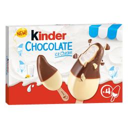 Kinder Glace bâtonnet chocolat au lait les 4 glaces de 152g - 608g