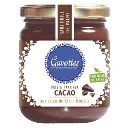 Gavottes Gavottes Pâte à tartiner cacao aux éclats de crêpe Dentelle le pot de 350 g