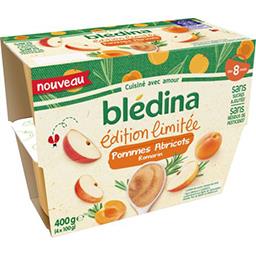 Compotes De Pommes Abricot Et Romarin Des 8 Mois Bledina Intermarche